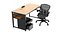 Detailed Desk With Chair