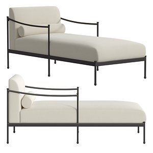 3D model Granger Outdoor Chaise