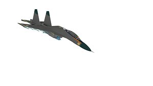 sukhoi su-30 3D model