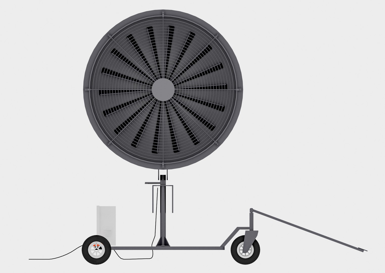 Turf Fan 3D Model - TurboSquid 1700106