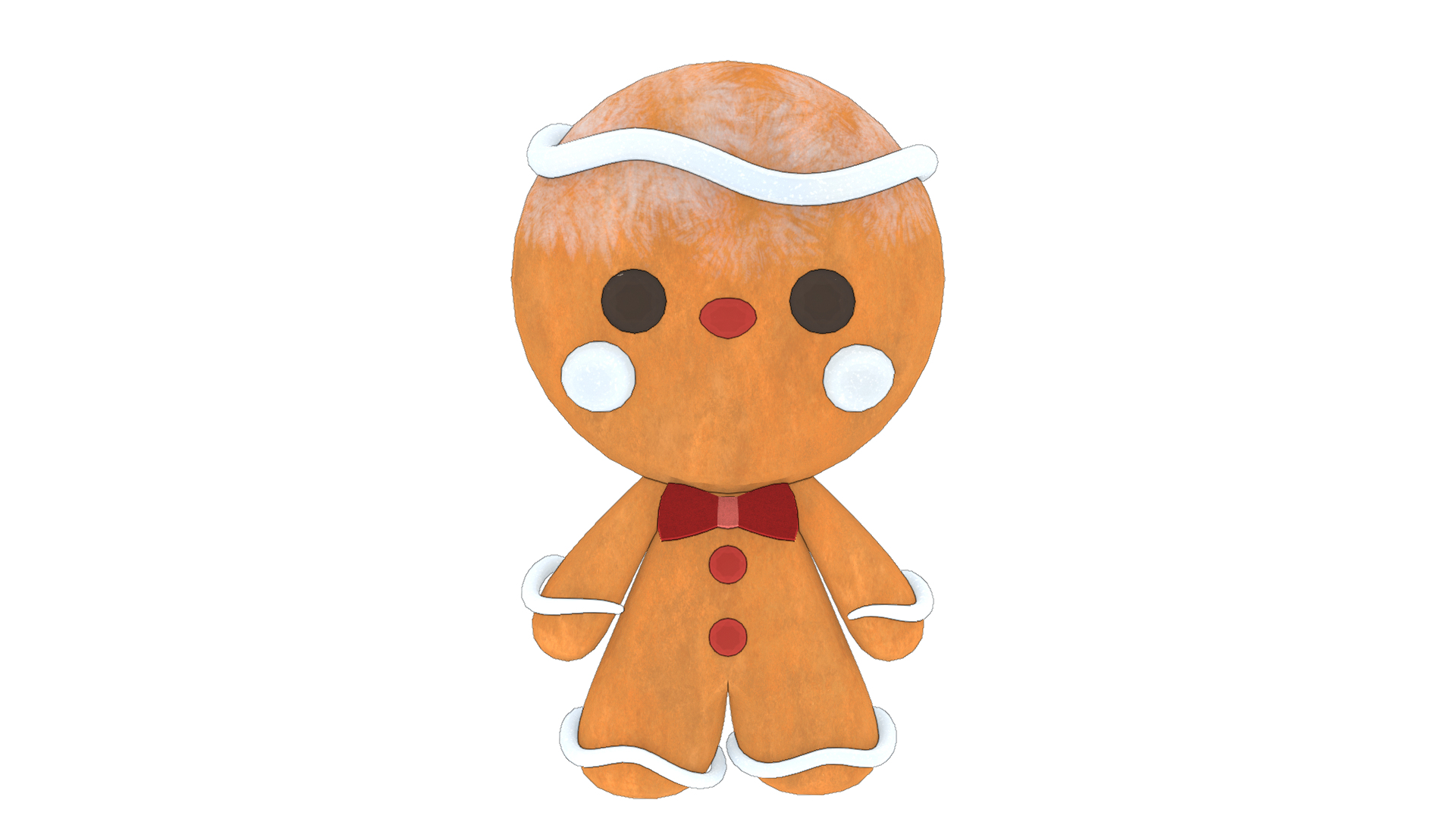 Ginger Bread Cookie 3D Model - TurboSquid 1996818