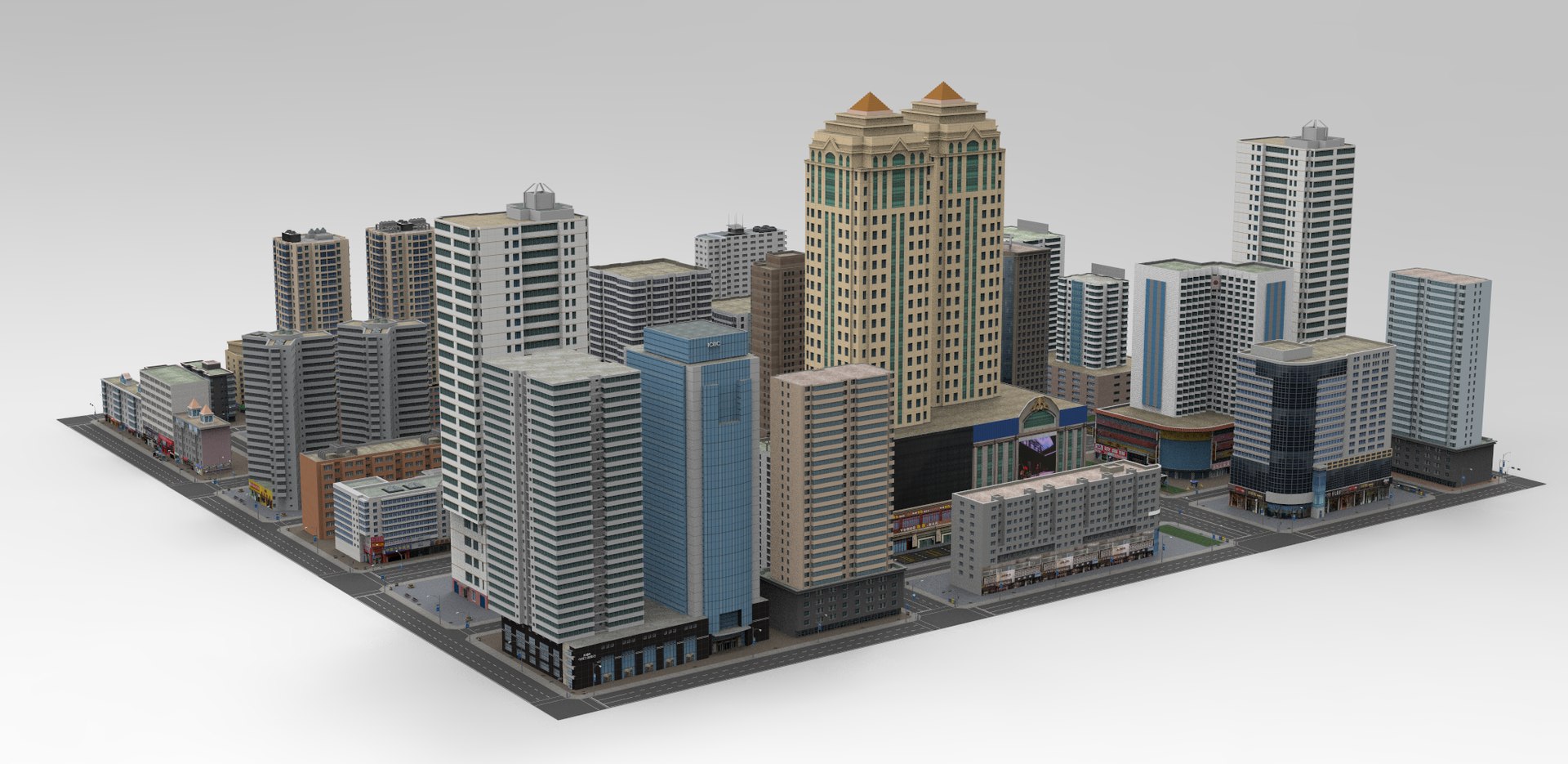 Modular City Pack Vol1 Model - TurboSquid 1452566