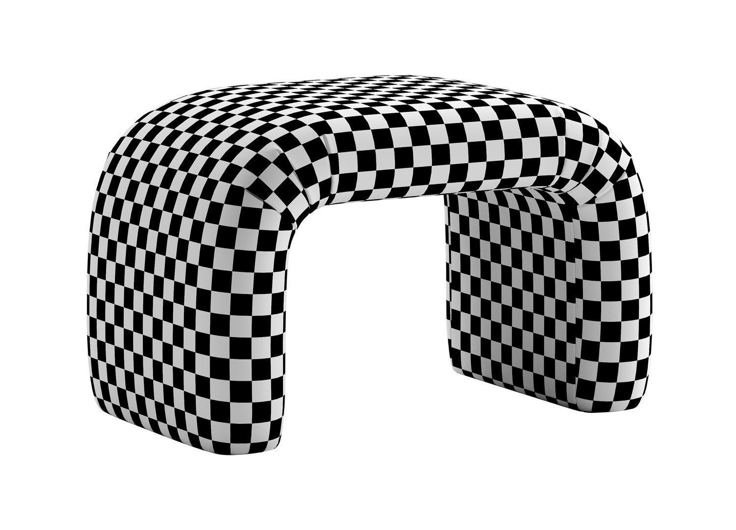 Martini Ottoman Crate And Barrel 3D Model TurboSquid 1905509