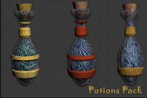 maya potions pack fantasy games