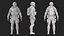 Soldato militare 02 - Personaggio tattico pronto per il gioco, modello 3D low-poly