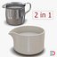 Pitcher Creamers 3D Models Collection