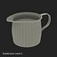 Pitcher Creamers 3D Models Collection