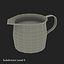 Pitcher Creamers 3D Models Collection