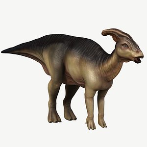 3d parasaurolophus