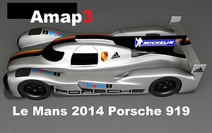 Le Mans Porsche 919 LMP1