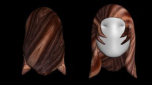 Free brown textured woman hair