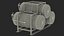 beer microbrewery equipment brewery 3D model