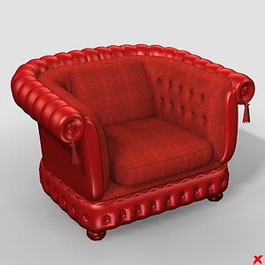 armchair chair 3d max