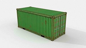 20ft ISO Dry Cargo Container