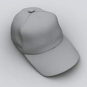 cap baseball 3d model
