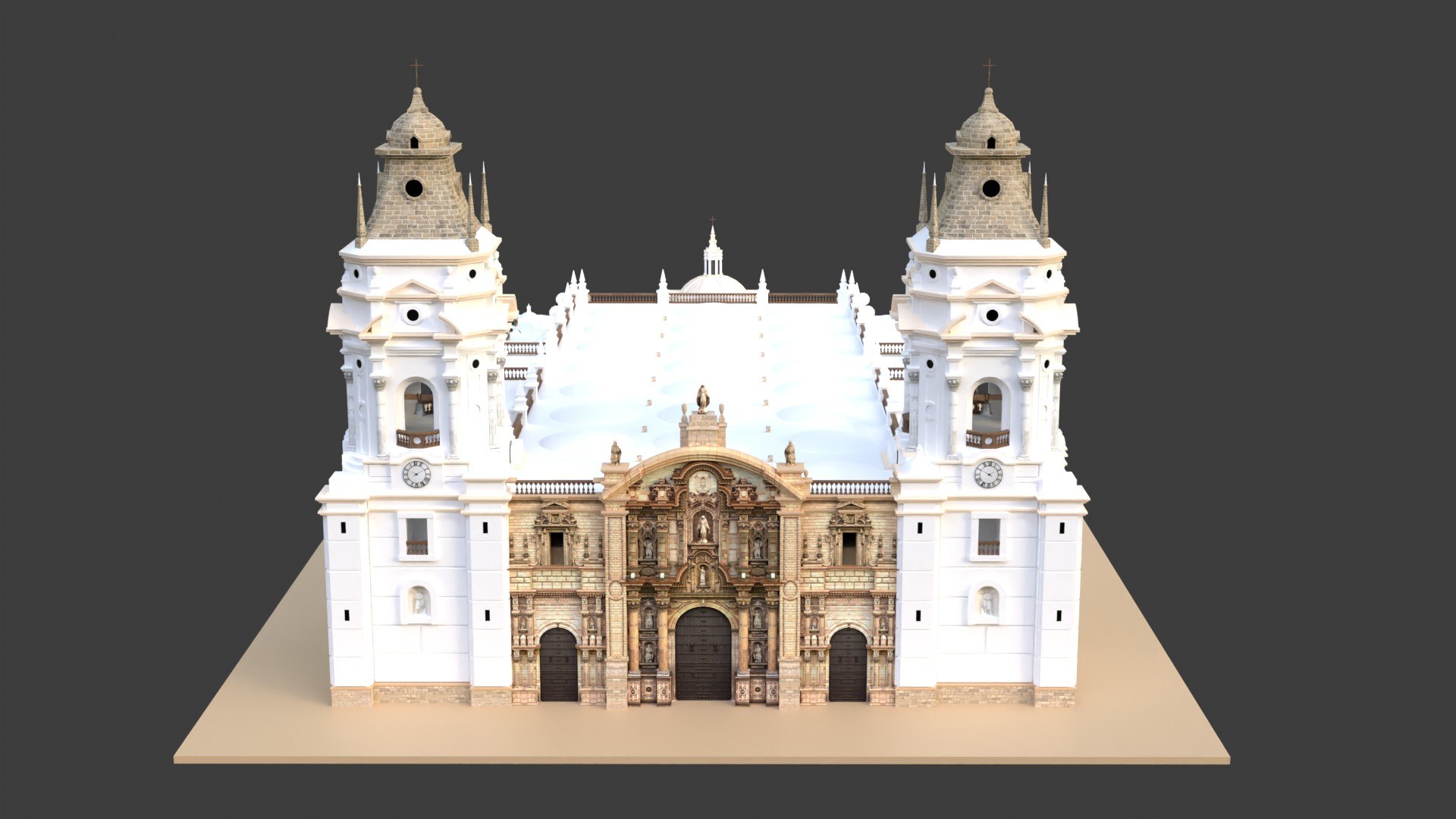 3D The Metropolitan Cathedral Basilica of Lima model https://p.turbosquid.com/ts-thumb/1I/fiwElg/DE/07/jpg/1659405475/1920x1080/fit_q87/de11e0f07fd1923e0f00119d6a9f6b283302c50d/07.jpg