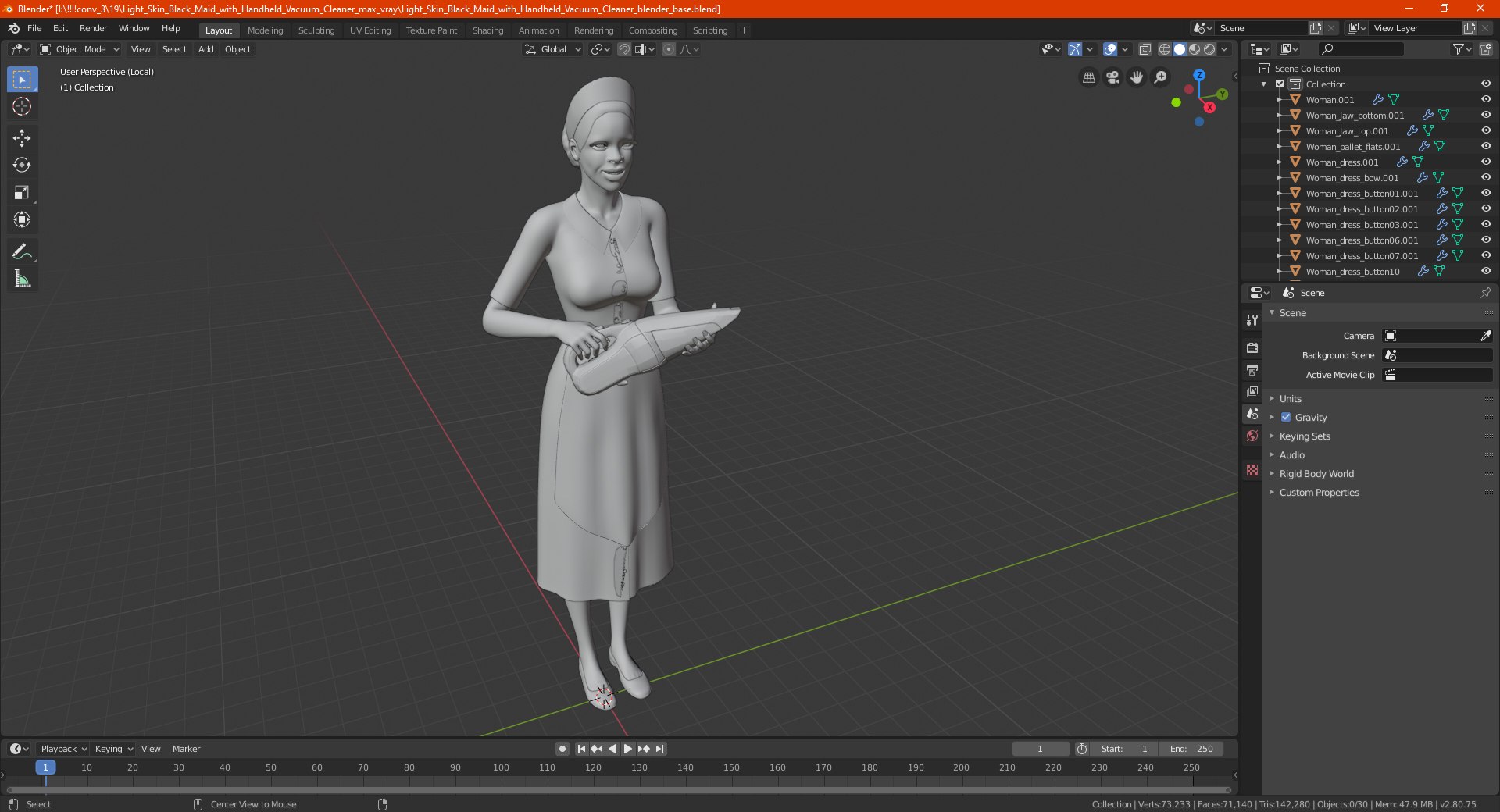 3D model Light Skin Black Maid with Handheld Vacuum Cleaner https://p.turbosquid.com/ts-thumb/1I/hDoYpS/xH/lightskinblackmaidwithhandheldvacuumcleaner3dmodel024/jpg/1650967621/1920x1080/fit_q87/bc18f97e581bb0caa480188dad7e9b7560eb365b/lightskinblackmaidwithhandheldvacuumcleaner3dmodel024.jpg