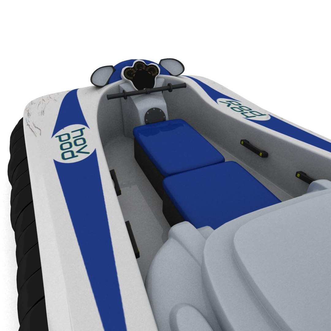3d Model Hov Pod Hovercraft