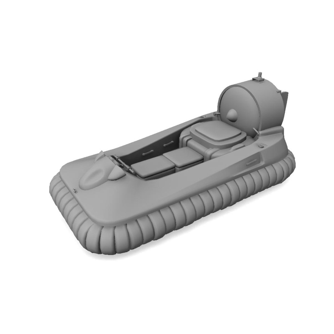 3d Model Hov Pod Hovercraft