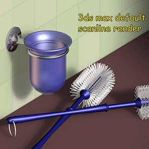 toiletbrush holder 3d model