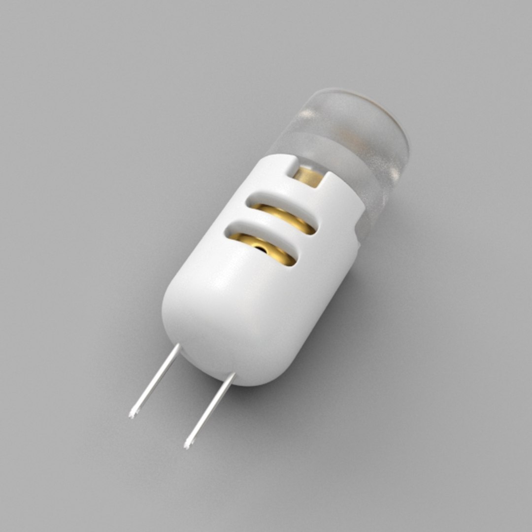 Led Lamp Bulb Type 3d Model