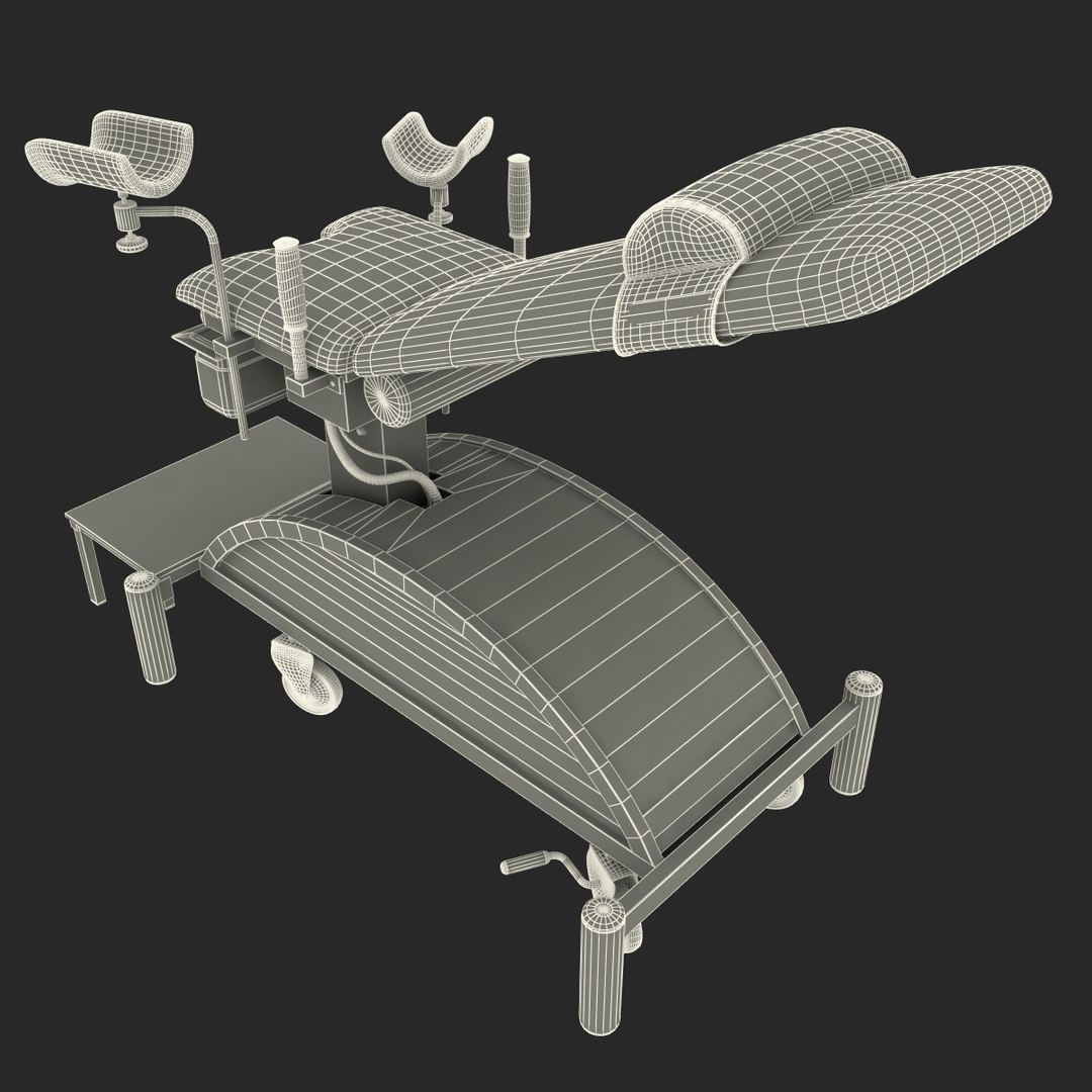 Gynecology Chair 3d Model