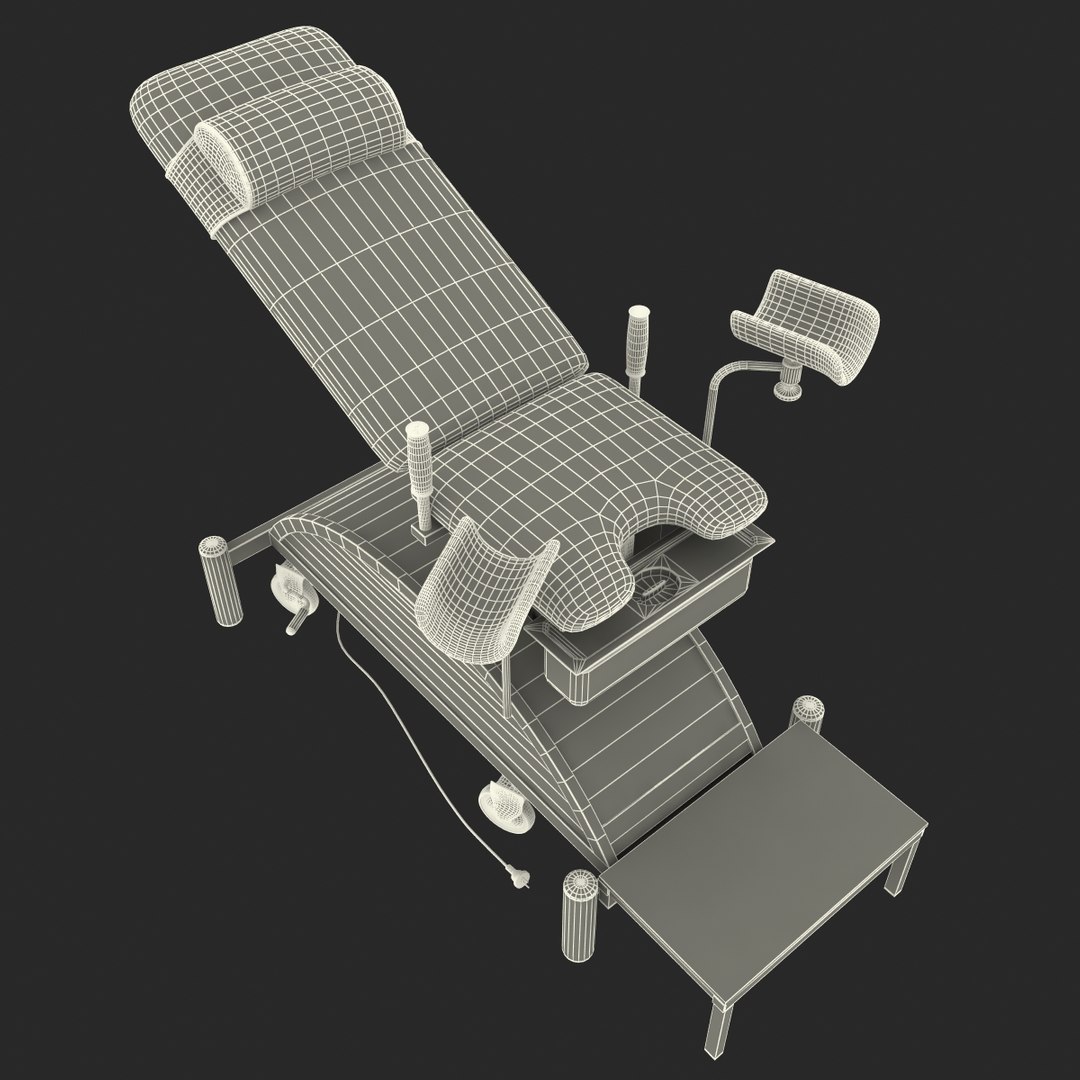 Gynecology Chair 3d Model