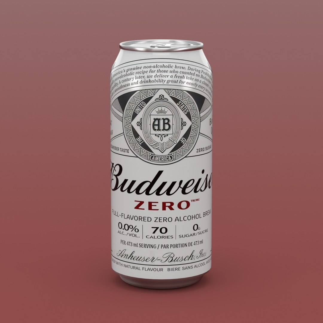 Budweiser Zero Beer Can 16oz model https://p.turbosquid.com/ts-thumb/1I/pOjQXd/ny/thumbnail/jpg/1767971978/1920x1080/fit_q87/445a4eaeb6fc27d7da27d9b636b45e2d72b65d27/thumbnail.jpg