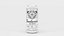 Budweiser Zero Beer Can 16oz model
