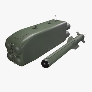 3D Aircraft Missile Launcher X4 --71--