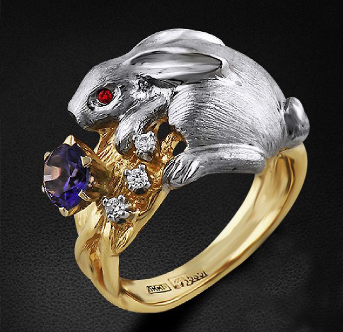 3D Model Rabbit Ring - TurboSquid 1331729