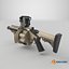 Grenade Launcher Gun PBR Unity UE V-Ray-Texturen enthalten