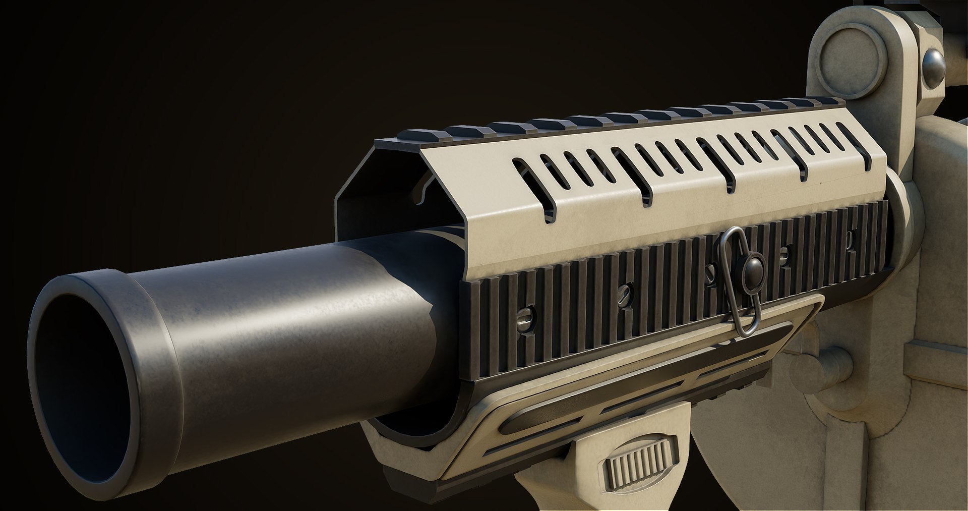 Grenade Launcher Gun PBR Unity UE V-Ray Textures Included 3D model https://p.turbosquid.com/ts-thumb/1I/yZ0MlW/Cl/gun06_0025/jpg/1657028858/1920x1080/fit_q87/be68dd6b2ecbc30dae12c3e1f3391867579e7857/gun06_0025.jpg