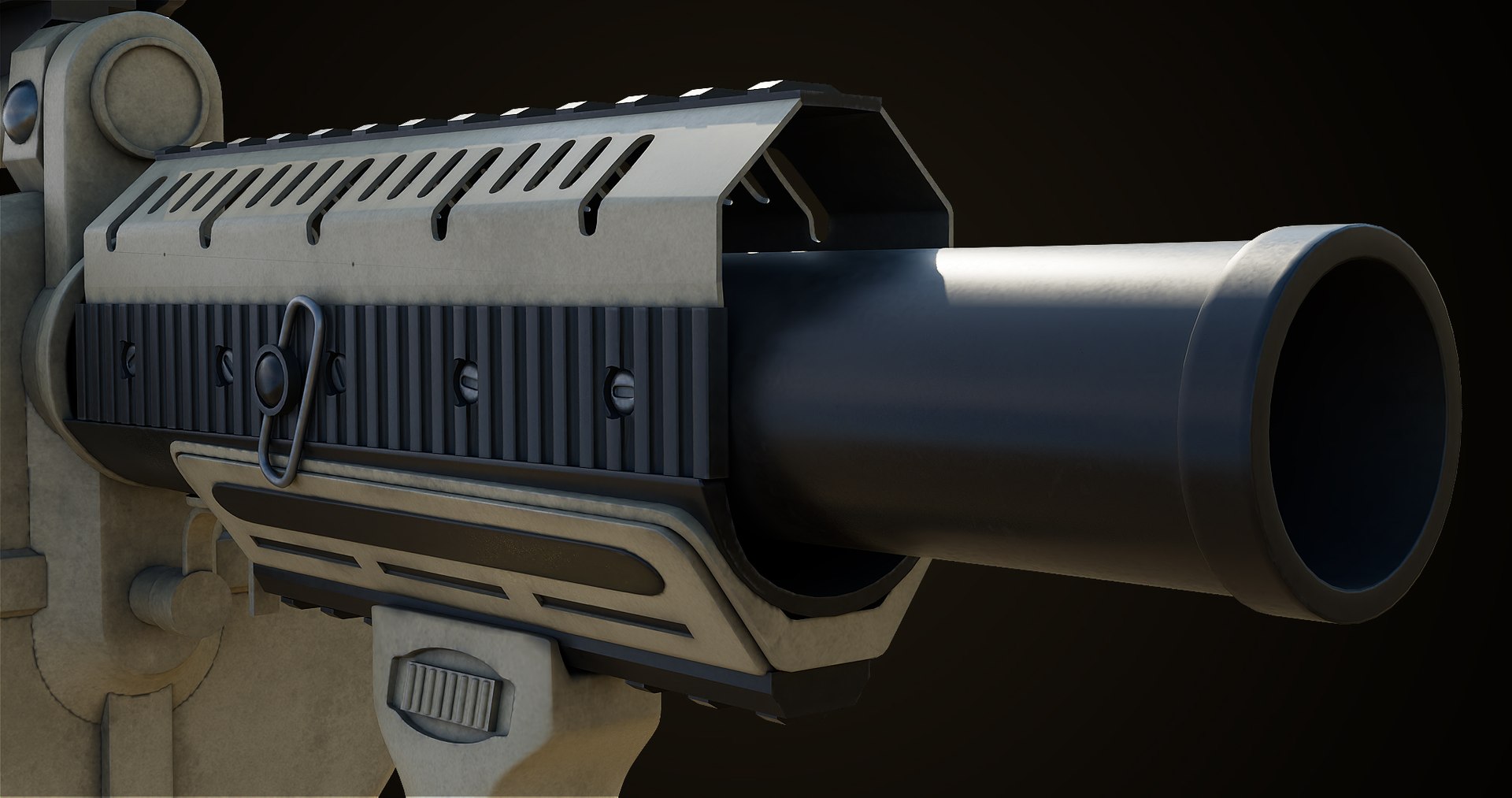 Grenade Launcher Gun PBR Unity UE V-Ray Textures Included 3D model https://p.turbosquid.com/ts-thumb/1I/yZ0MlW/xW/gun06_0034/jpg/1657028867/1920x1080/fit_q87/937d0e55b33e2f1a89ccab8aca7246d4fbd192e2/gun06_0034.jpg