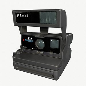 Camera Polaroid - PBR Game Ready