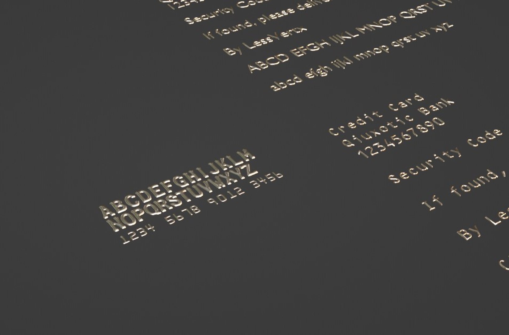 3D Credit Card - TurboSquid 2224999