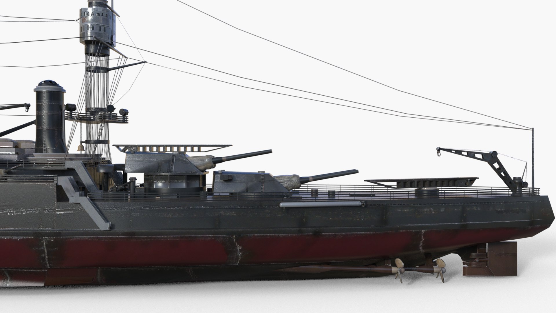 3D USS Maryland BB-46 WWII Colorado - Class battleship Low-poly 3D model https://p.turbosquid.com/ts-thumb/1J/6midO4/TD/6/png/1785143733/1920x1080/fit_q87/87207bc02b1b92ce498cf3ffb689d79b6d56ece0/6.jpg