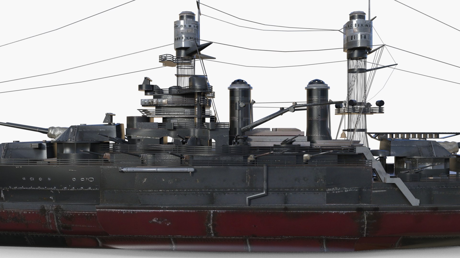 3D USS Maryland BB-46 WWII Colorado - Class battleship Low-poly 3D model https://p.turbosquid.com/ts-thumb/1J/6midO4/Uj/5/png/1785143733/1920x1080/fit_q87/9604f51218881bbf86ffbee1c5f3e50f4f02500d/5.jpg