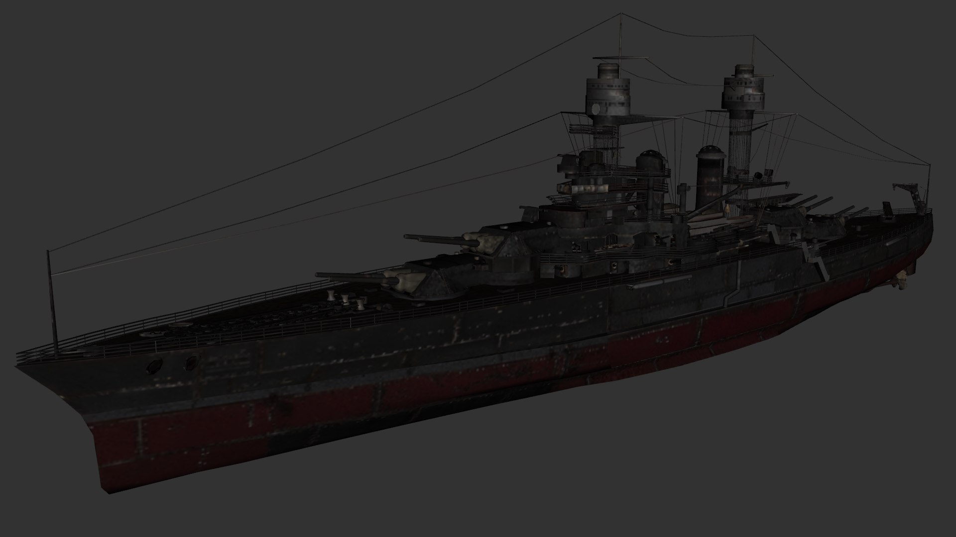3D USS Maryland BB-46 WWII Colorado - Class battleship Low-poly 3D model https://p.turbosquid.com/ts-thumb/1J/6midO4/hk/u/png/1785143723/1920x1080/fit_q87/89ccd7c764a49907b7602d6f3f8983585aabe748/u.jpg