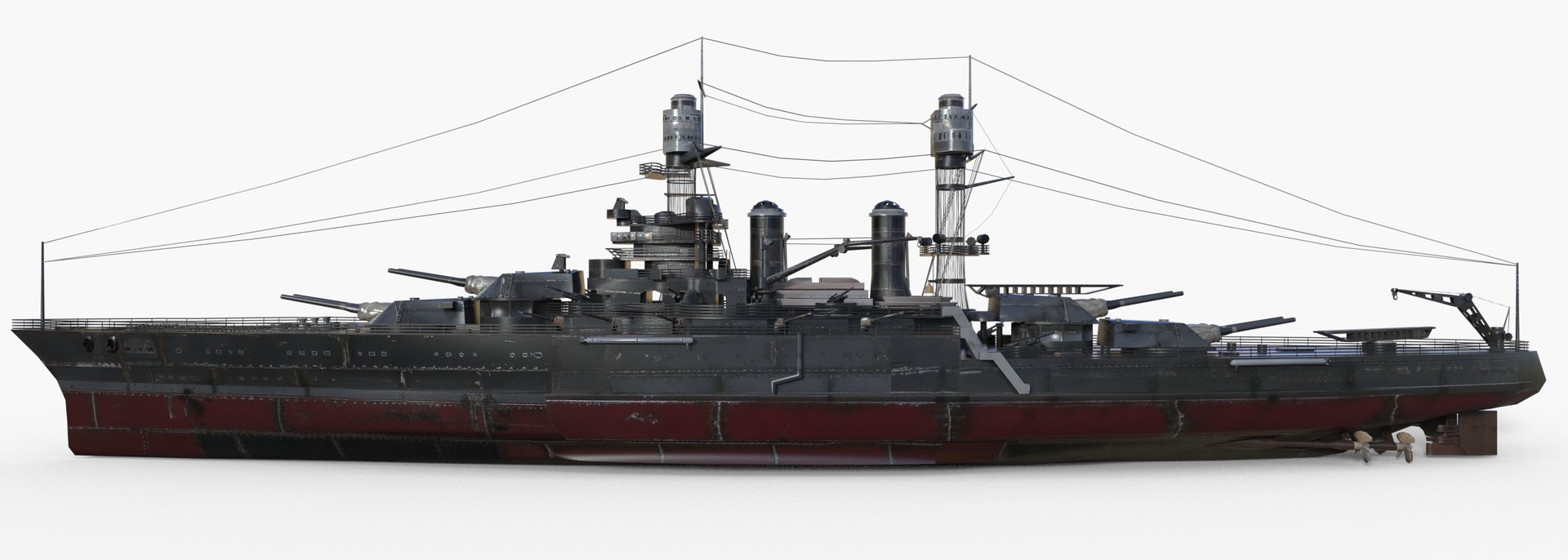 3D USS Maryland BB-46 WWII Colorado - Class battleship Low-poly 3D model https://p.turbosquid.com/ts-thumb/1J/6midO4/yY/2/png/1785143732/1920x1080/fit_q87/f21ef0141eabc418cfe63188dee37fb81a4bc6ee/2.jpg