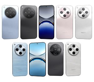 3D Oppo Find X8 And X8 Pro