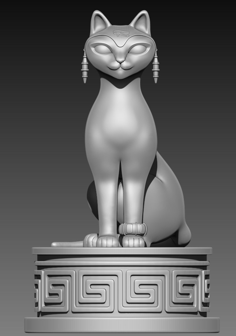 Cat Feline Model - TurboSquid 1177024