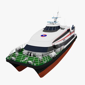 High speed craft 3D model