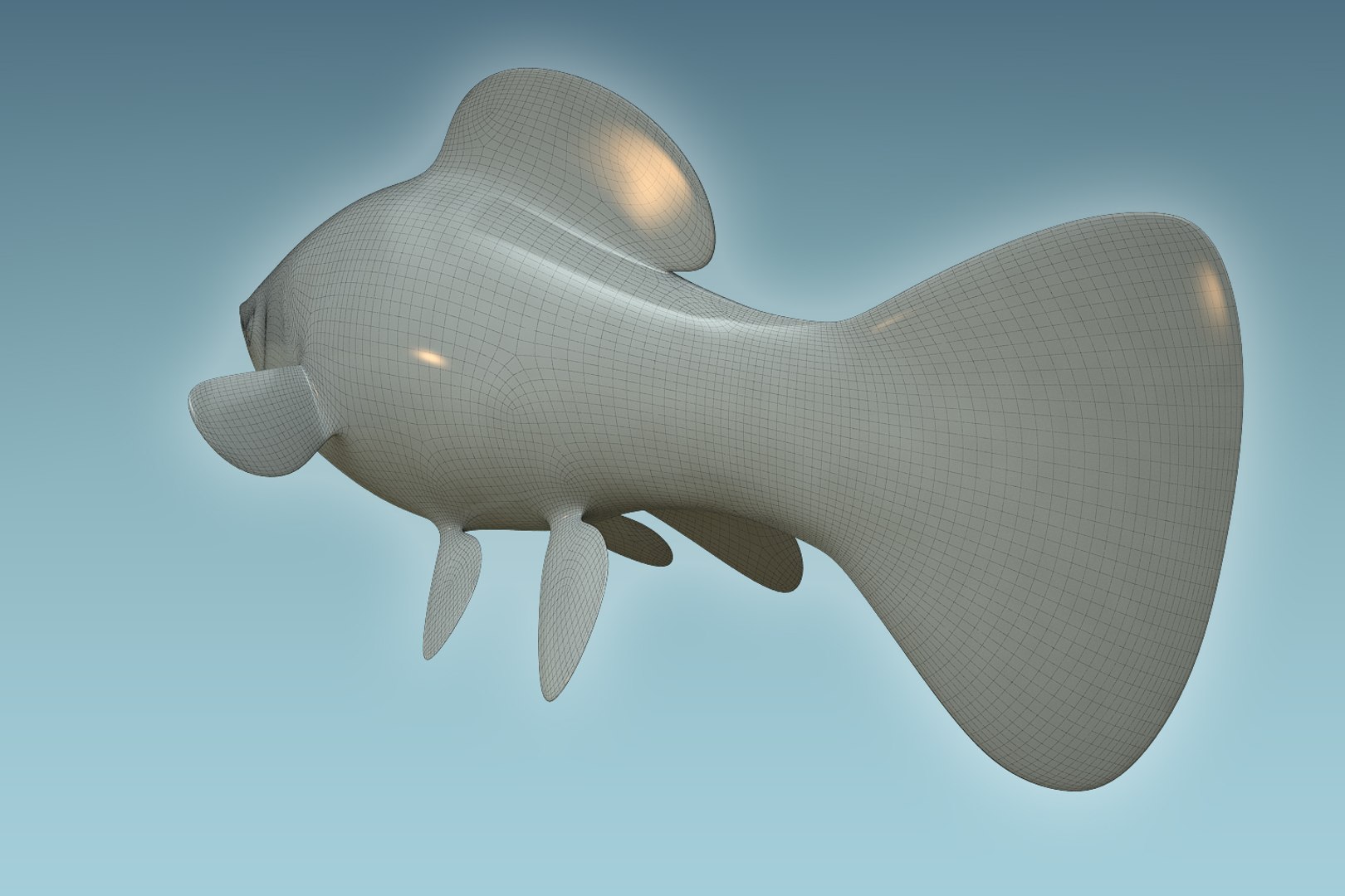 Molly Fish Animal 3D Model - TurboSquid 1199815