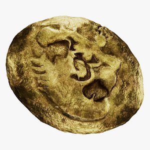 Lydian Coin 3D model