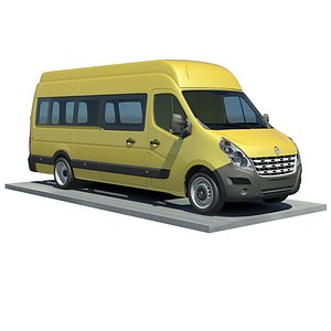car renault master l4h3 3d model