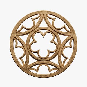 Round Gothic Window model