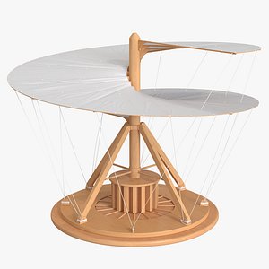 Leonardo Da Vinci Aerial Screw