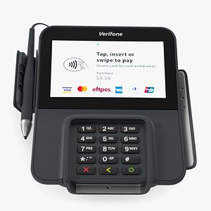 Verifone M400 Card Terminal 3D model