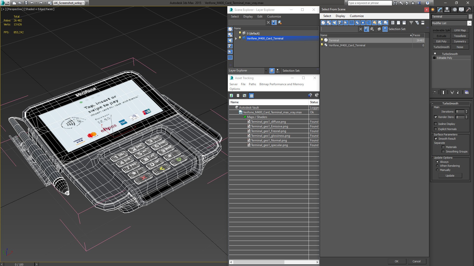 Verifone M400 Card Terminal 3D model https://p.turbosquid.com/ts-thumb/1J/jG95hv/l9/verifonem400cardterminalvray3dmodel017/jpg/1681185559/1920x1080/fit_q87/04aa91a1ac14eb5fe37ba57e7e2a16ab4f65eb5d/verifonem400cardterminalvray3dmodel017.jpg